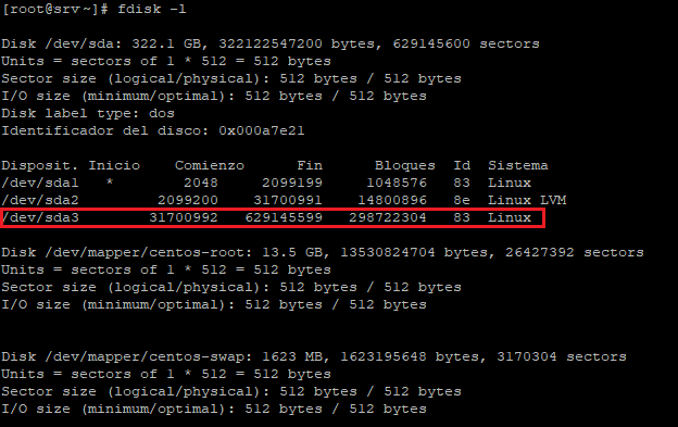Extender el tamaño aumentado del disco a la partición LVM del sistema de Linux
