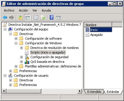 Crear directiva para distribuir software de forma automática en equipos Windows