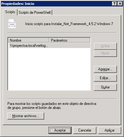 Crear directiva para distribuir software de forma automática en equipos Windows