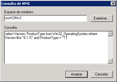 Crear filtro WMI para aplicar una directiva sólo a equipos con Windows 7