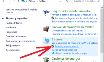 Habilitar escritorio remoto para administración en equipo Windows Server 2022