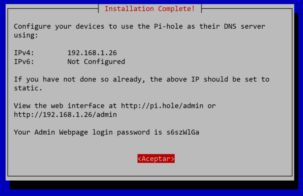 Instalar Pi-hole en Linux Debian 11