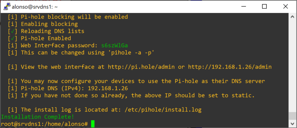 Instalar Pi-hole en Linux Debian 11