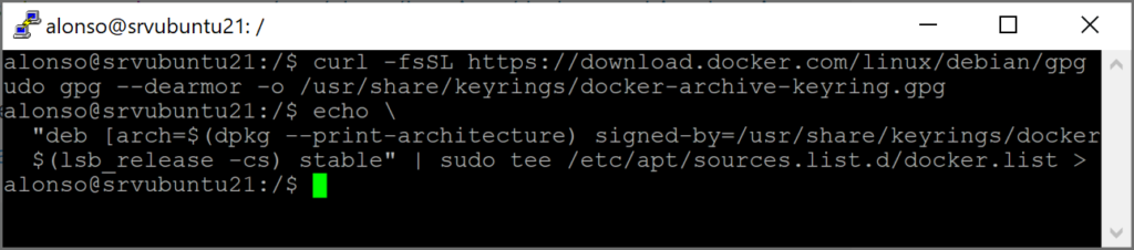 Instalar Docker en Linux Ubuntu