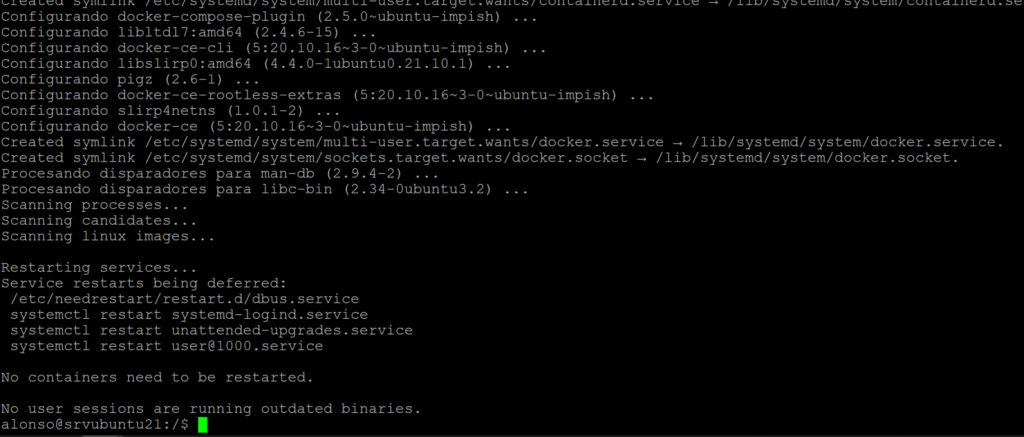 Instalar Docker en Linux Ubuntu