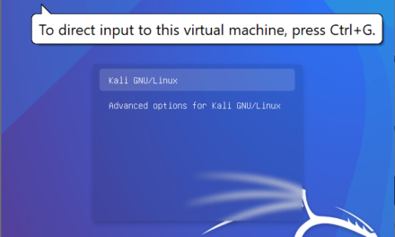 Desplegar máquina virtual con Kali Linux – Iniciándonos en el hacking ético Parte 1