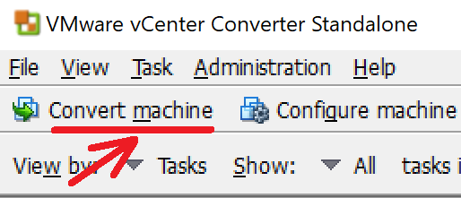 Convertir MV de VMware Workstation a VMware ESXi con VMware vCenter Converter Standalone