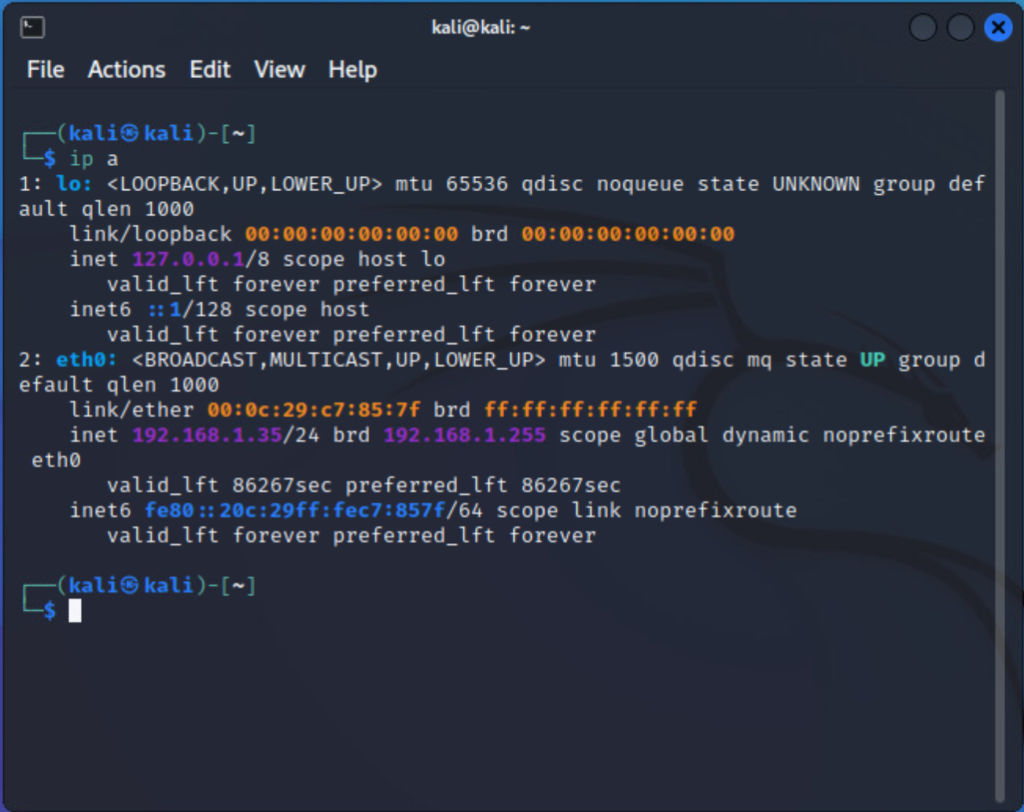 Iniciar máquina virtual Kali Linux en VMware ESXi