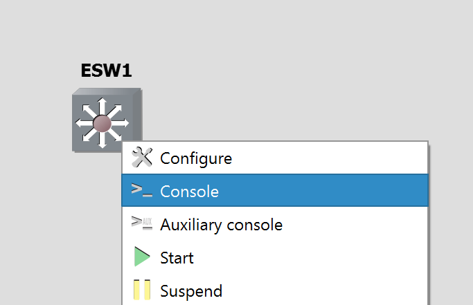 Configuración inicial de switch Cisco C3725