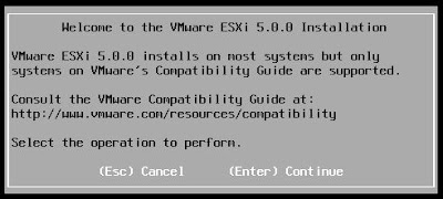 Degradar versión VMware ESXi 5.1 a 5.0 con instalación limpia