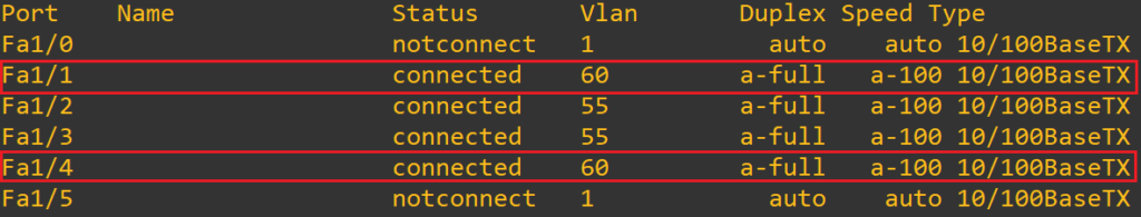 Mostrar interfaces existentes y agregar interfaz a VLAN en switch Cisco