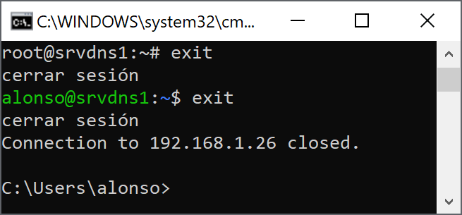 Ejecutar comandos en equipo remoto Linux desde equipo Windows con ssh