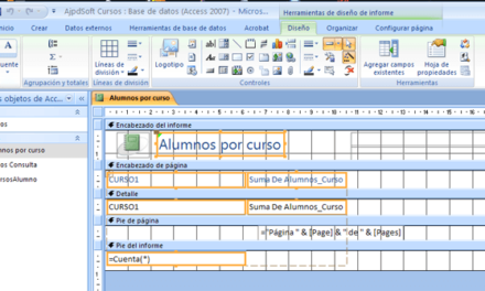 Consultas e informes desde Microsoft Access a Excel