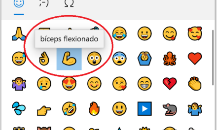 Insertar emoticonos emojis en cualquier programa en Windows 7, 8, 10 y 11