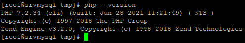 Actualizar PHP a la versión 7.2 en Linux CentOS 7