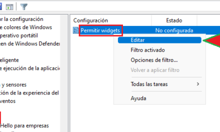 Desactivar widgets de Windows 11 varios métodos