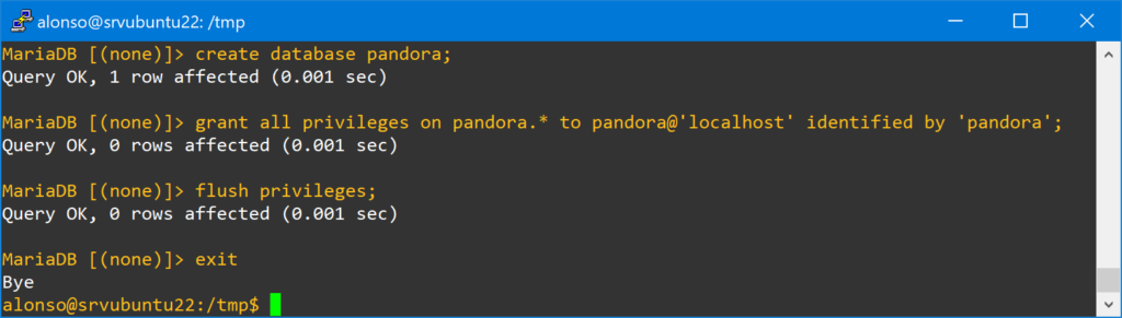 Instalar MySQL + Apache + PHP (servidor LAMP) en Ubuntu Server para Pandora FMS Server
