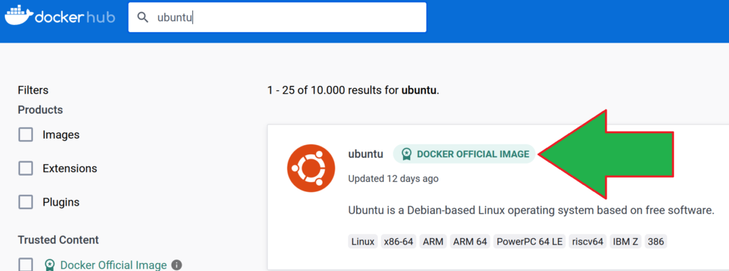 Requisitos para iniciar contenedor con Linux en Docker