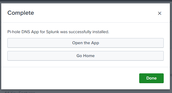 Instalar Pi-hole DNS App for Splunk y Pi-hole Add-on for Splunk