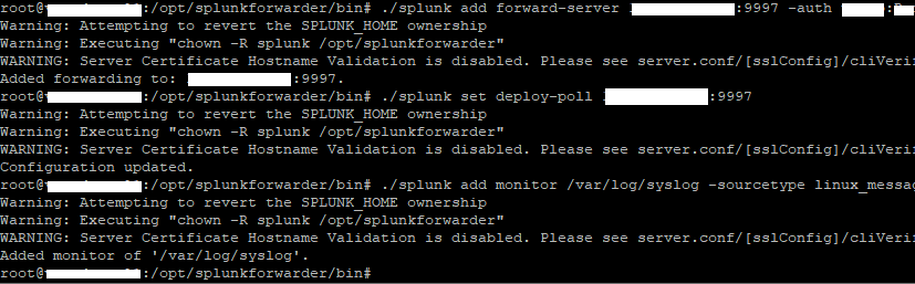 Instalar Splunk Universal Forwarder en servidor Linux DNS Pi-hole