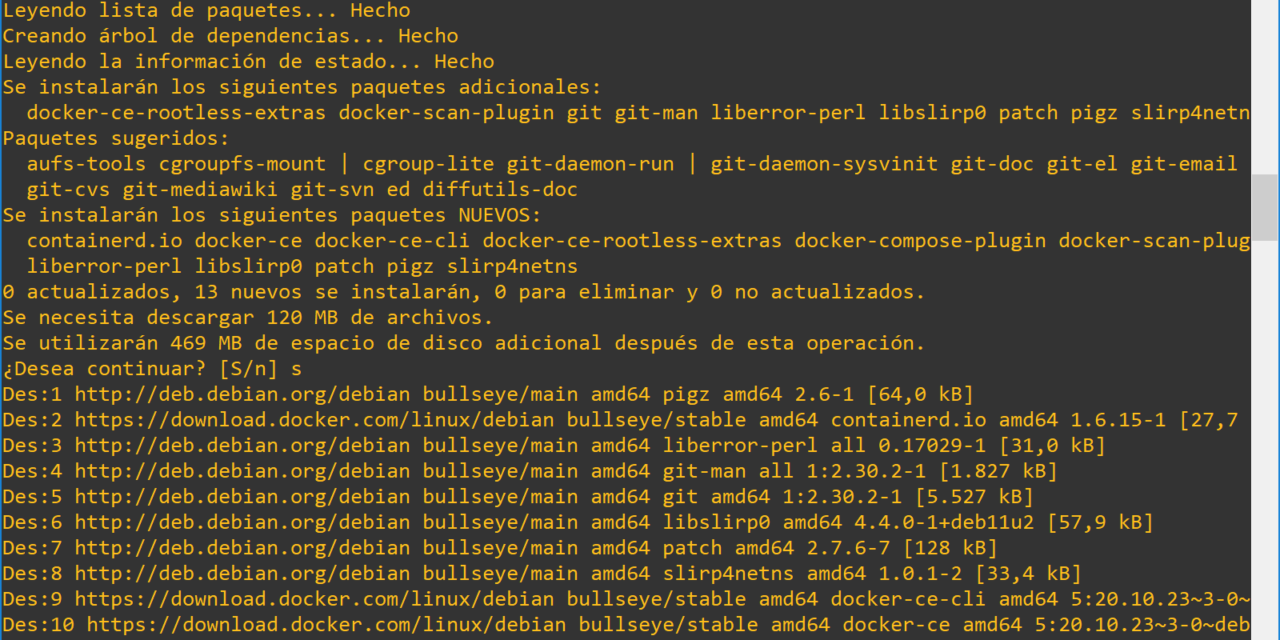 Instalar Docker y Docker Compose en Linux Debian 11