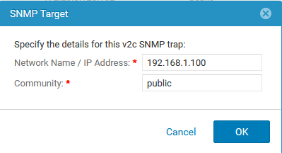 Configurar SAN EMC para envío de SNMP Traps a servidor Pandora FMS