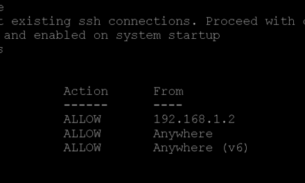 Instalar firewall ufw en Linux Debian 11