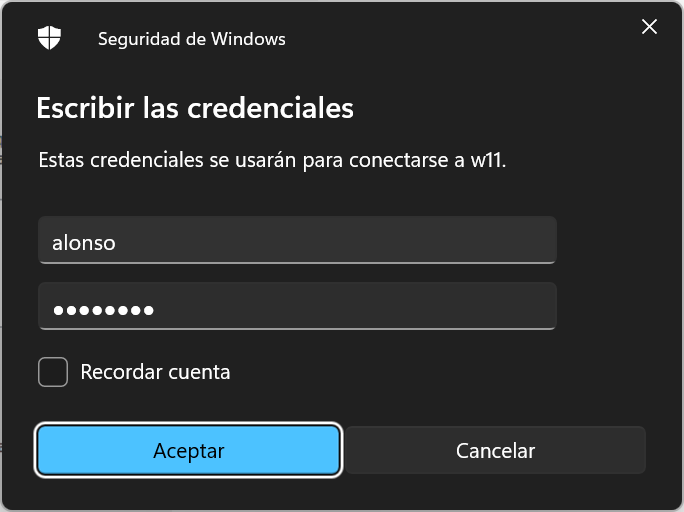 Activar acceso por Escritorio Eemoto en Windows 11