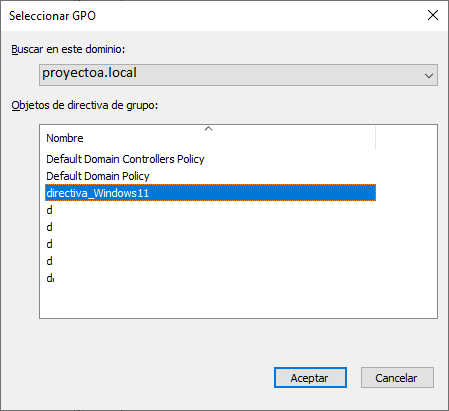 Crear directiva GPO para desactivar Noticias e intereses y Gadgets en equipos Windows 11 agregados a dominio