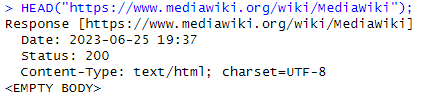 Obtener estado de varias URL usando la cabecera HTML status con R