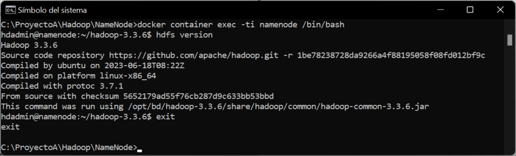 Iniciar un contenedor NodeName para probar acceso web y acceso al shell de comandos