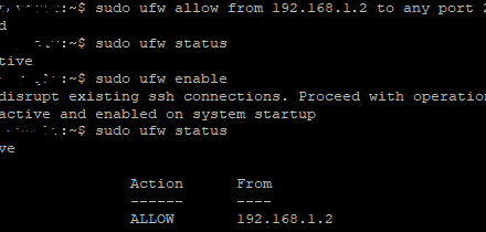 Activar cortafuegos ufw en Linux Ubuntu Server 22.04 y permitir conexiones SSH
