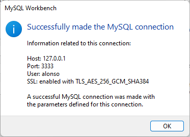 Acceso externo al MySQL del despliegue docker del WordPress