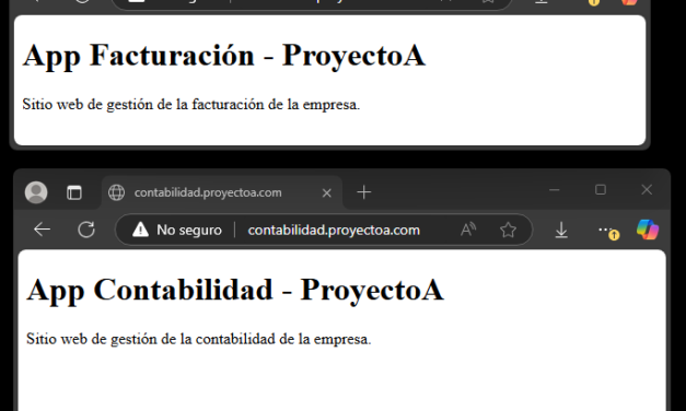 Proxy inverso simple en docker para característica de multidominio