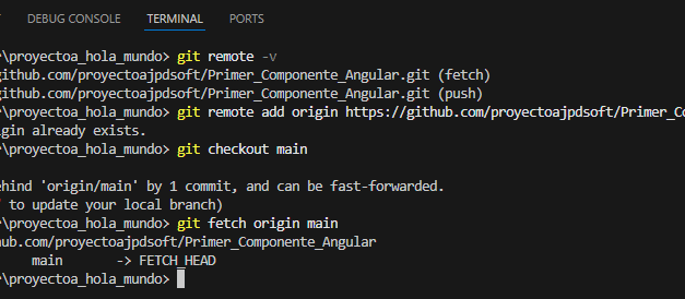 Descartar cambios remotos y reemplazar por locales con Git y GitHub