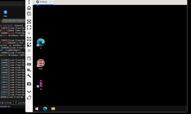 Configurar acceso RDP desde Linux Ubuntu Server a equipo Windows