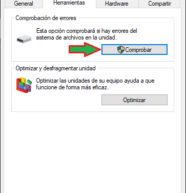 Evitar comprobación de HD en arranque y reparar disco en Windows 11