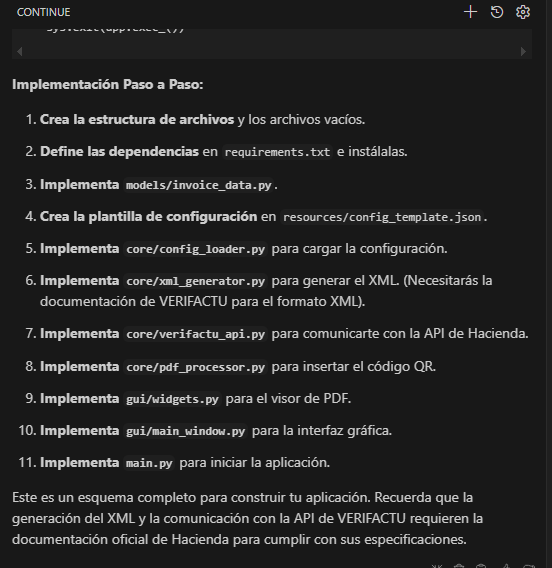 Probando Gemini y Continue en VSCode