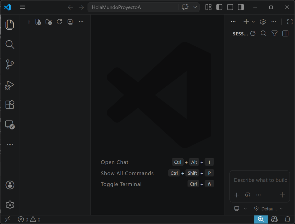 Configurar Visual Studio Code para desarrollo de aplicaciones Flutter y creación de app Hola Mundo
