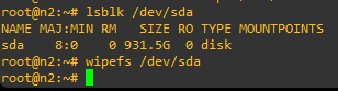 Cómo preparar y limpiar un disco duro para uso de Proxmox
