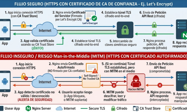 HTTPS en Nginx con certificado autofirmado