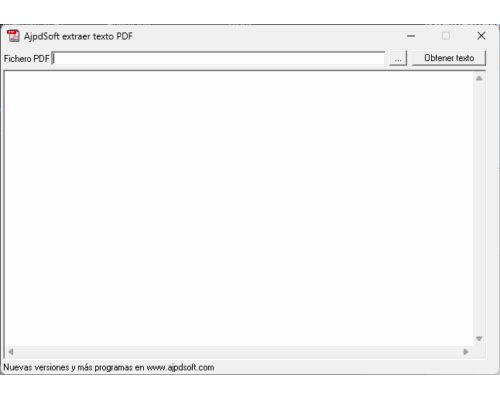 AjpdSoft extraer texto PDF Código fuente Visual Basic